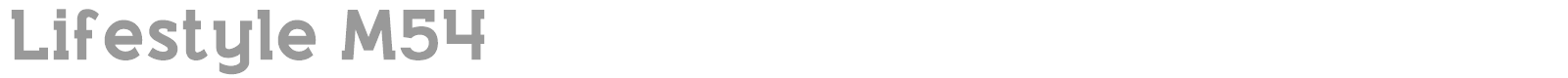 Lifestyle M54 font preview